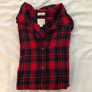 Jcrew buffalo check button down.